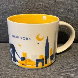 Starbucks Been There Series Ceramic Mug - New York 14oz.